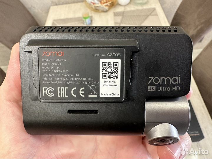 Видерегистратор 70maI Dash Cam A800S + Rear Cam