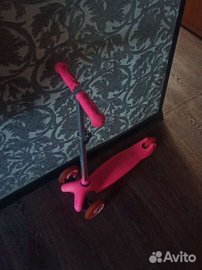 Самокат детский трехколесный бу