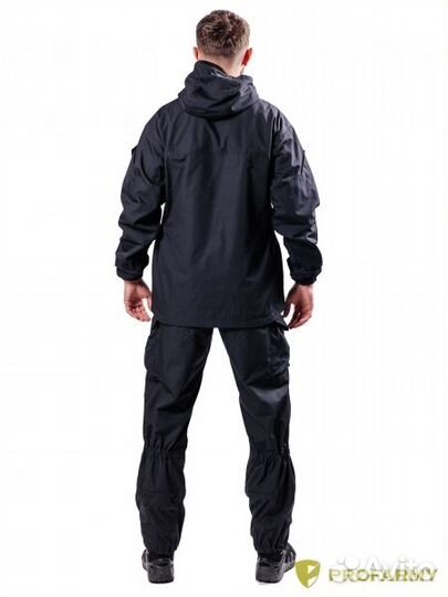 Костюм Горка-3 Гром флис RipStop черный