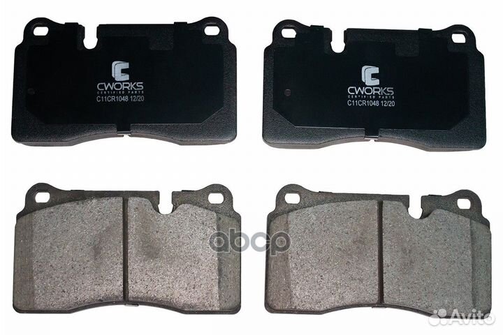 Тормозные колодки передние C11CR1048 cworks