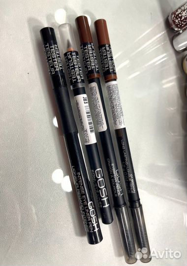 Косметика тестеры, тоналтный крем, помада, BB