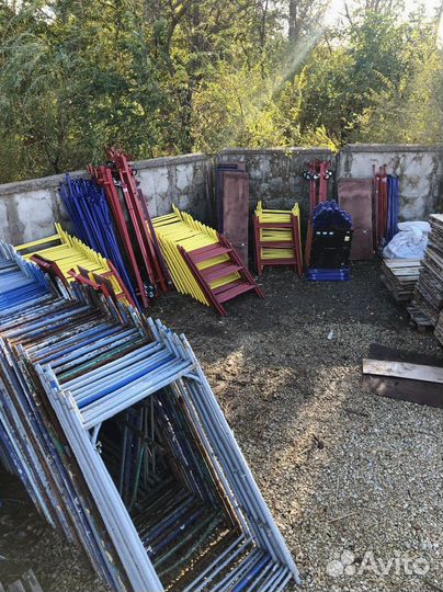 Леса строительные рамные