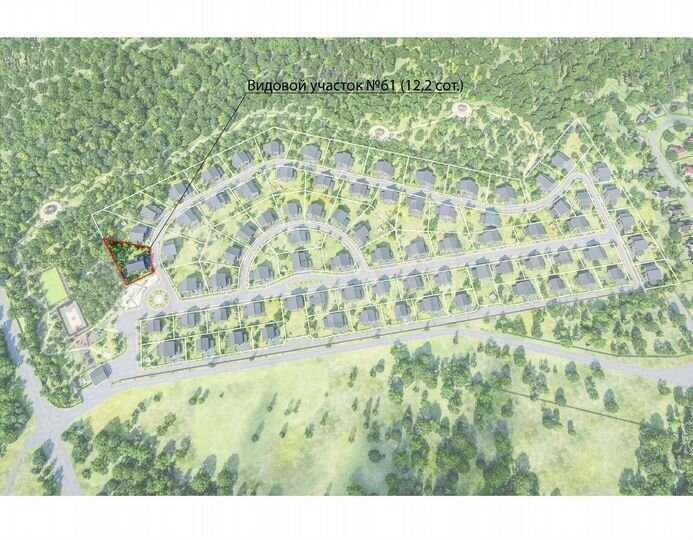Участок 12,2 сот. (ИЖС)