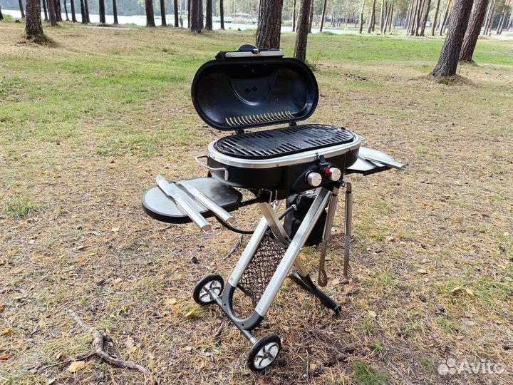 Газовый гриль/ решетка чугун/ нерж/ алюм./ титан