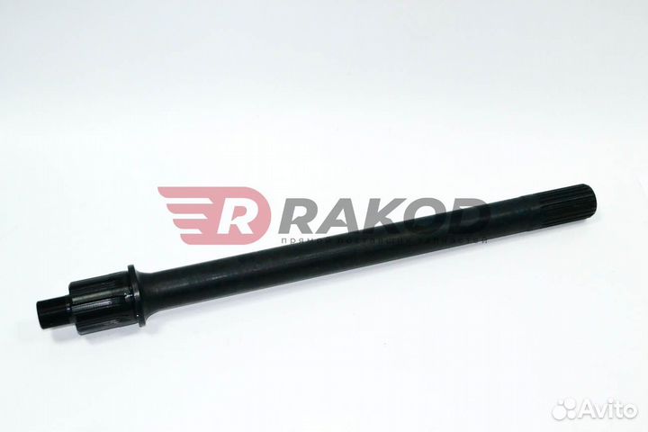 Вал проходной сред. моста 8 шлицов createk