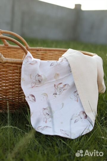 Муслиновый плед