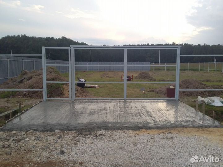 Заборы из профнастила с доставкой и установкой