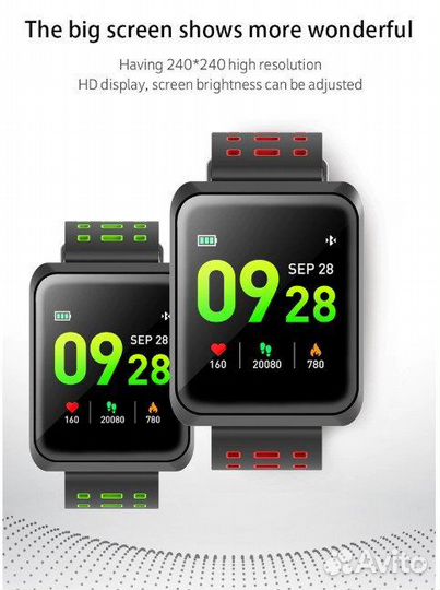 Смарт часы NB212 водонеп IP67 унисекс