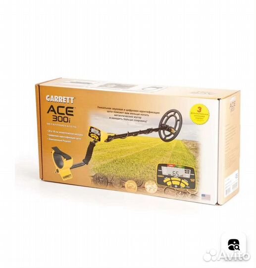 Металлоискатель garrett ace 300i