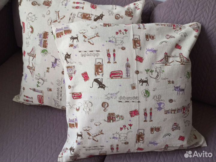 Детские подушки декоративные лен