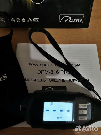 Толщиномер carsys dpm 816 pro