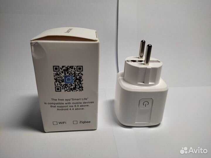 WiFi 20А умная розетка с ассистентом