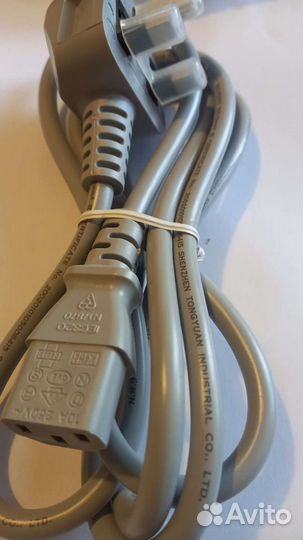 Кабель шнура питания 3-х контактный