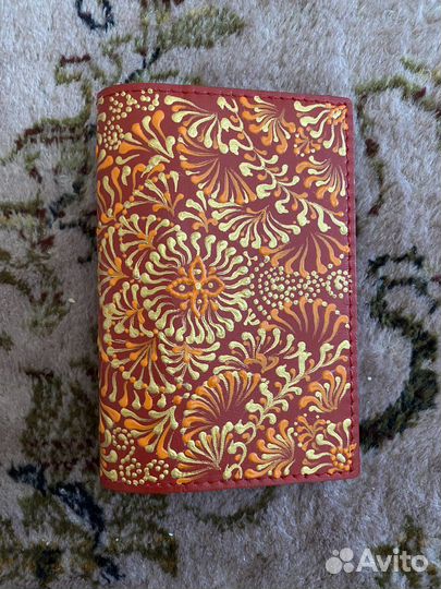 Обложка на паспорт кожа