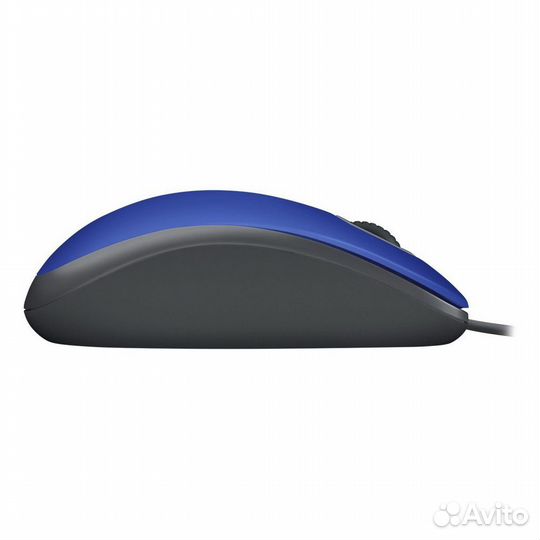 Мышь Logitech M110 Silent Blue синяя, оптическая