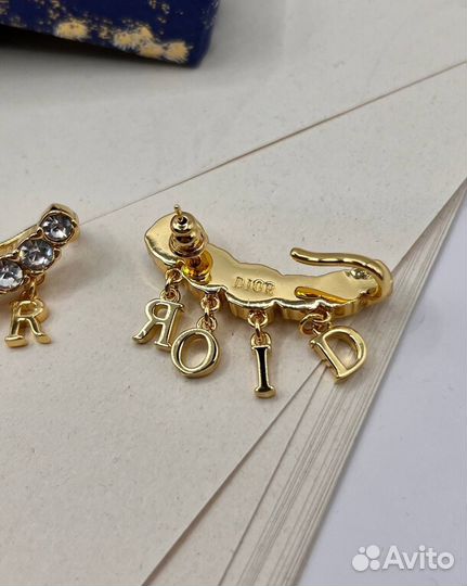 Серьги Dior