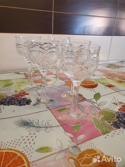 Хрустальные бокалы СССР, ГДР