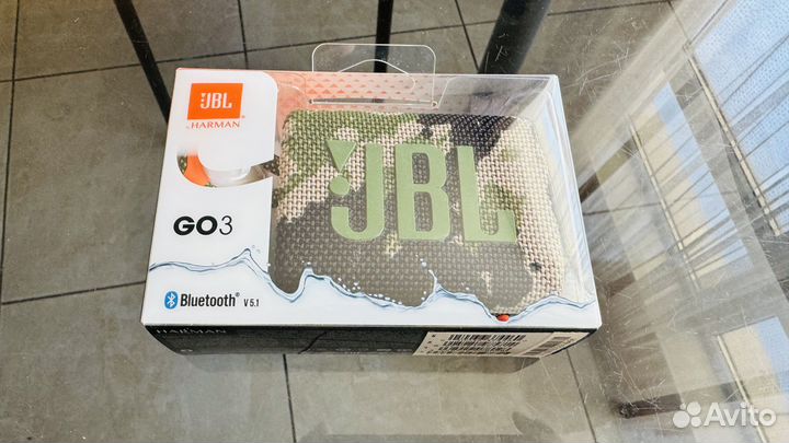 Колонка Jbl Go3, Оригинал, Новая, Гарантия 1 год