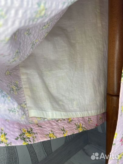 Платье Ellyme 46 М розовое Россия миди хлопок