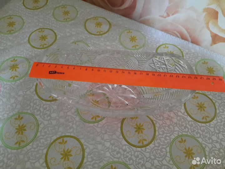 Хрустальная салатница