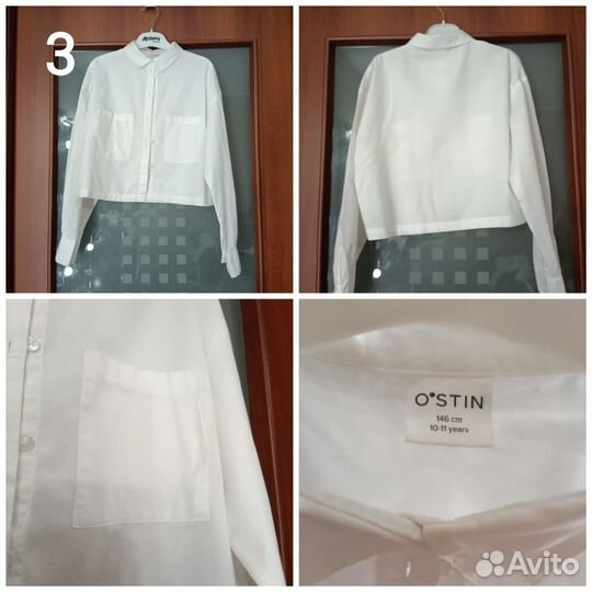 Школьная блузка для девочки 146-152