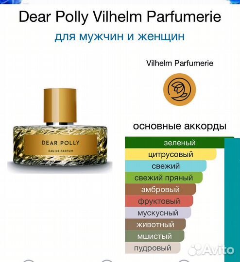 Dear polly vilhelm parfumerie NEW york