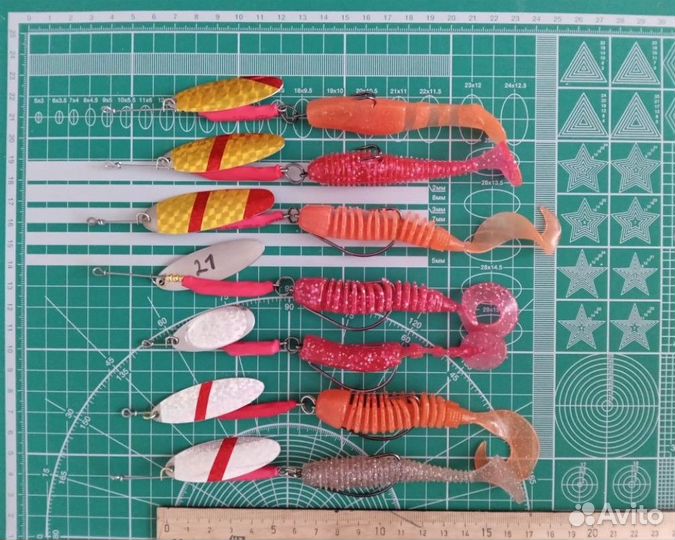 Продаются комбинированные блёсны