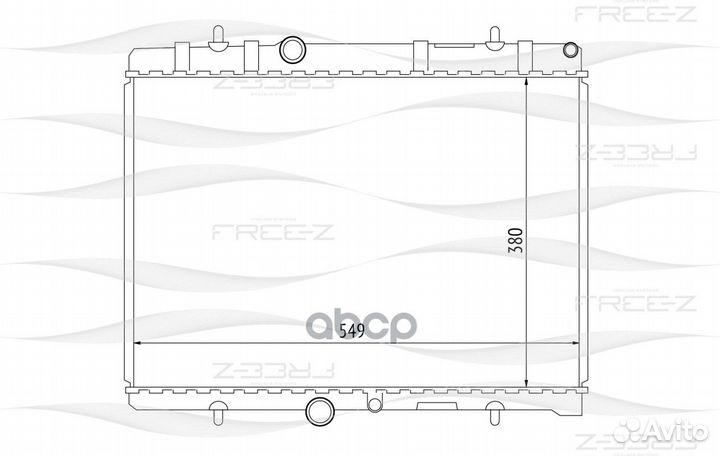 Радиатор KK0176 free-Z