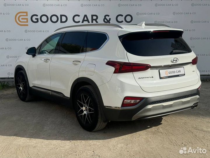 Hyundai Santa Fe 2.4 AT, 2019, 136 988 км