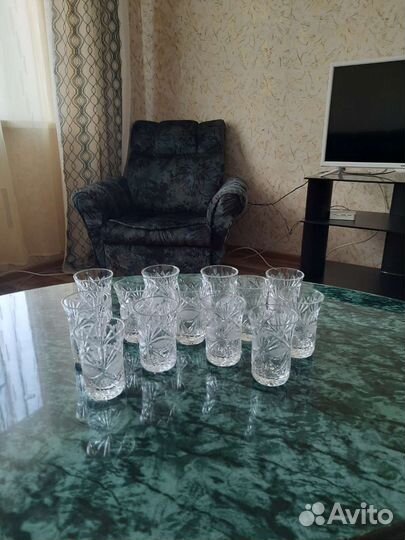 Хрустальные рюмки СССР