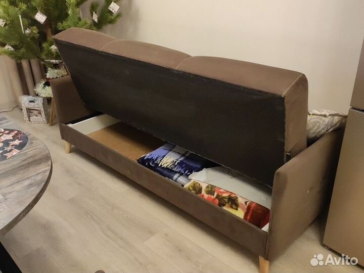Диван прямой раскладной книжка бу