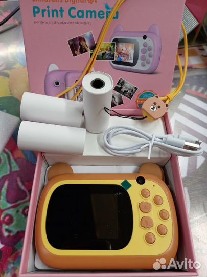 Детский Фотоаппарат с печатью