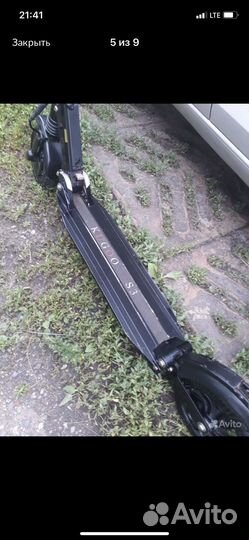 Электросамокат kugoo s3