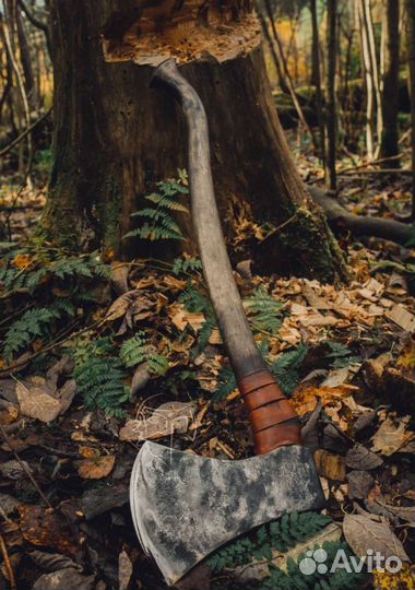 Кованый топор Колун валочный