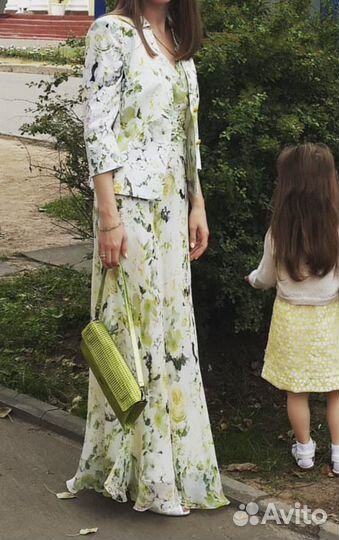 Платье+пиджак mosaic