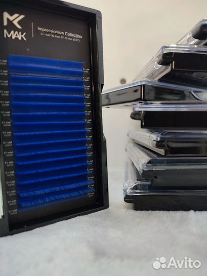 Ресницы для наращивания цветные