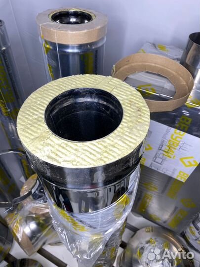 Сэндвич Труба Для Дымохода (aisi 430/0,8мм) д.115х