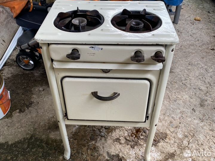 Плита газовая 1960 г СССР Вентаж Антиквариат