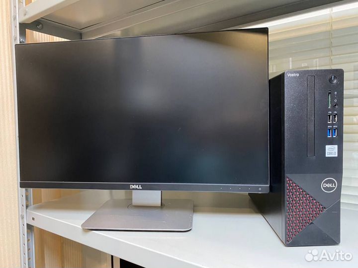 Системный блок Dell usff i3 10100 8GB 256 Wi-Fi