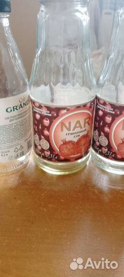 Бутылочки из под сока 1 л