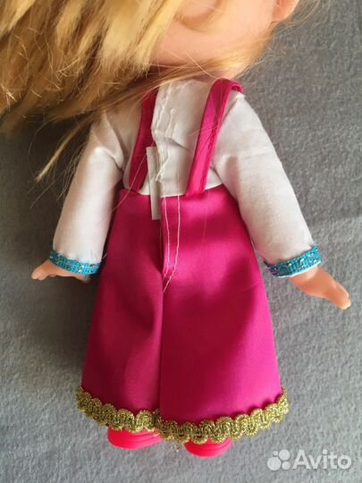 Кукла Маша и медведь озвученная 25 см