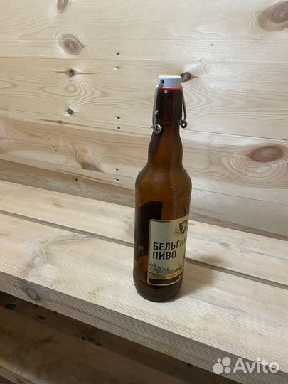 Стекляные бутылки с бугельной пропкой