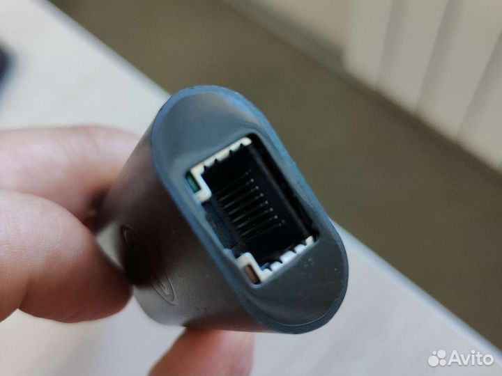 Переходник Ethernet - usb type C (Dell)