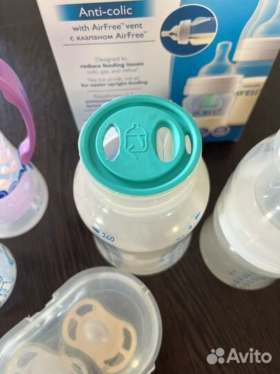 Бутылочки Philips Avent с клапаном