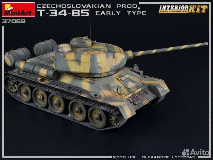 MA37069 Танк Т-34/85 чехословацкого производства