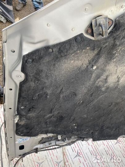 К Капот W220 Mercedes серебро