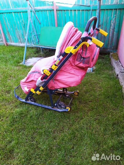 Коляска сани