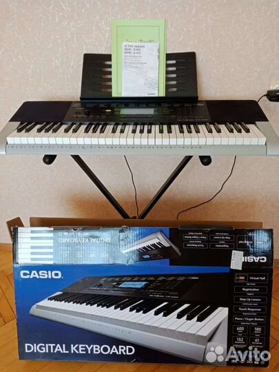 Синтезатор casio ctk4400