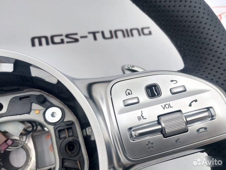 Руль Mercedes 63 AMG активный круиз и подогрев