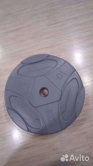 Блины для штанги 10 кг и 2.5 кг